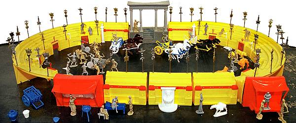 The Ben Hur Playset from MARX TOYS